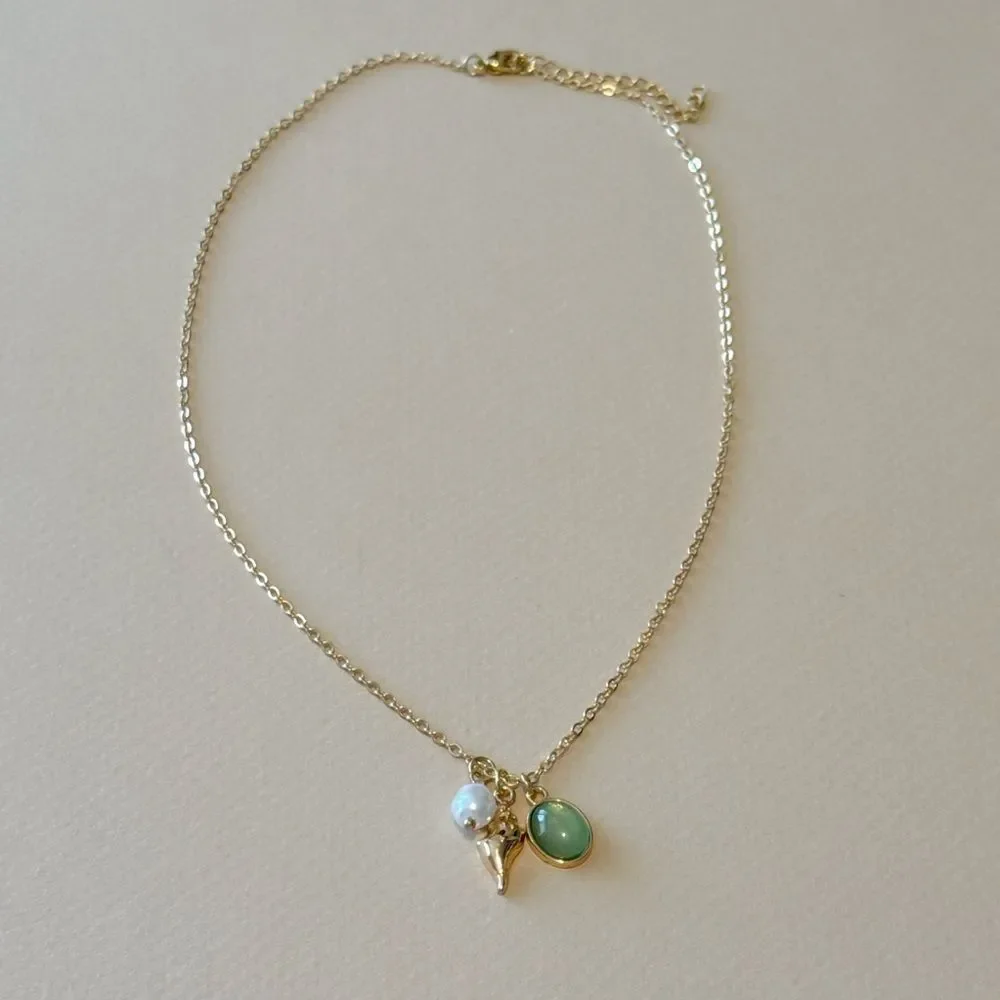 Boho necklace A879 - Picture 2 of 3